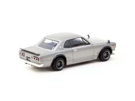 Tarmac Works 1/64 GLOBAL64 Nissan Skyline 2000 GT-R (KPGC10) Silver