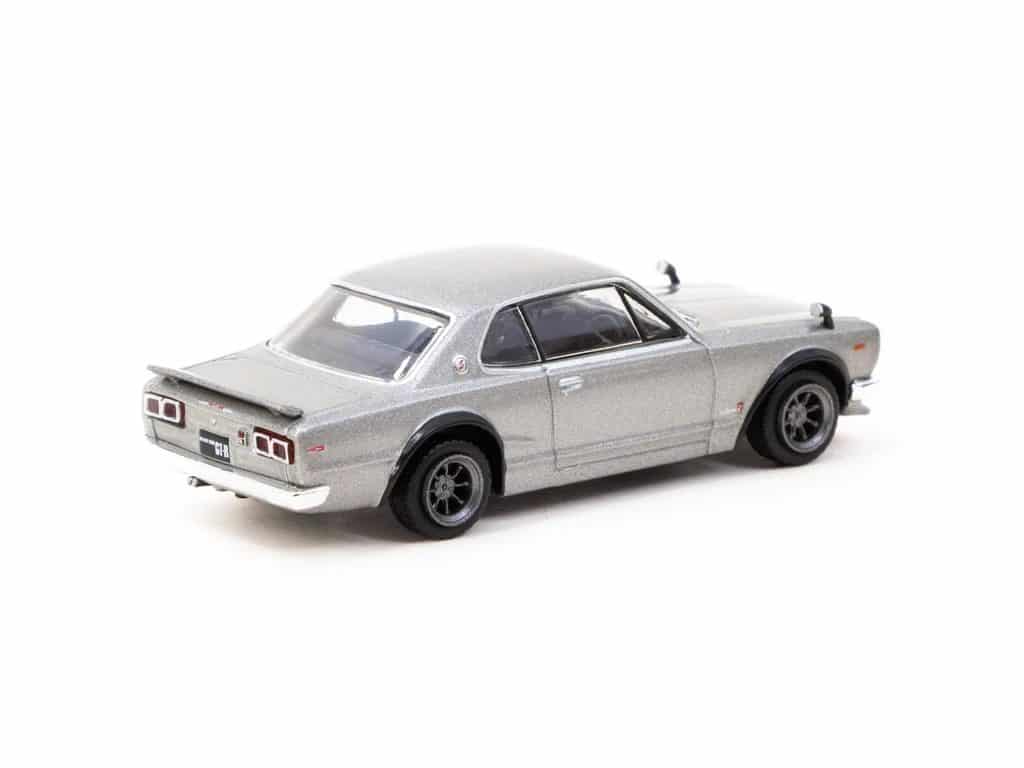 Tarmac Works 1/64 GLOBAL64 Nissan Skyline 2000 GT-R (KPGC10) Silver