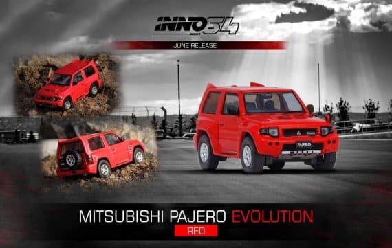 INNO64 1/64 Mitsubishi Pajero Evolution