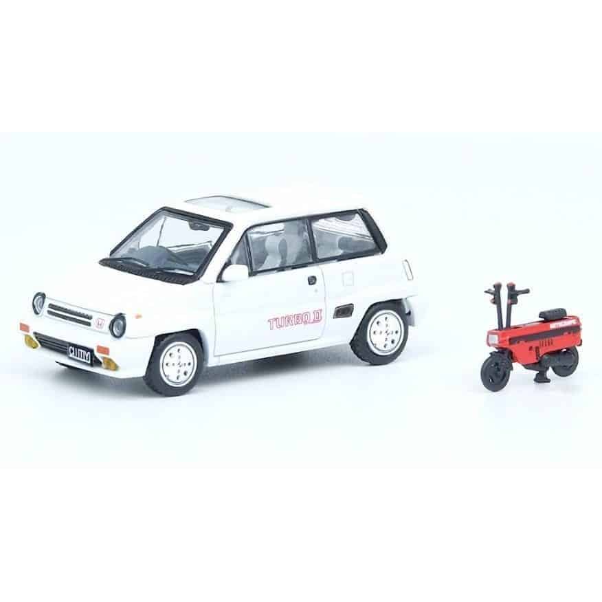 INNO64 1/64 Honda City Turbo II with Motocompo