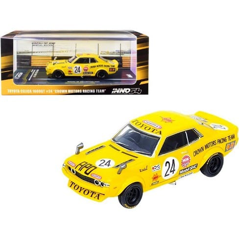 INNO64 1/64 MGP Collection 2021 Toyota Celica 1600GT #24 Crown Motors Racing Team