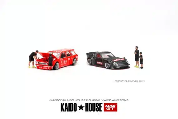 MINI GT No.020 Kaido★House x MINI GT Datsun KAIDO 510 Wagon FIRE V1 KHMG020