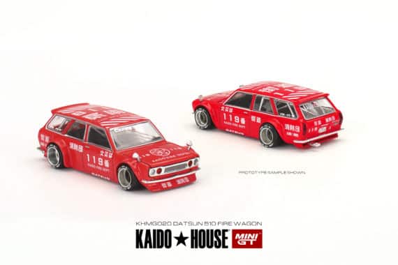 MINI GT No.020 Kaido★House x MINI GT Datsun KAIDO 510 Wagon FIRE V1 KHMG020
