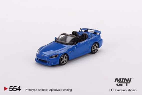 MINI GT No.554 Honda S2000 (AP2) CR Apex Blue MGT00554