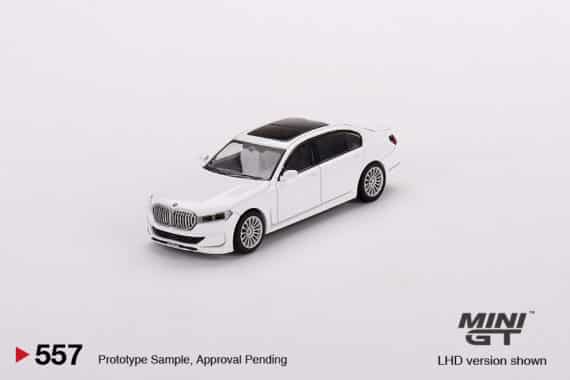 MINI GT No.557 BMW Alpina B7 xDrive Alpine White MGT00557