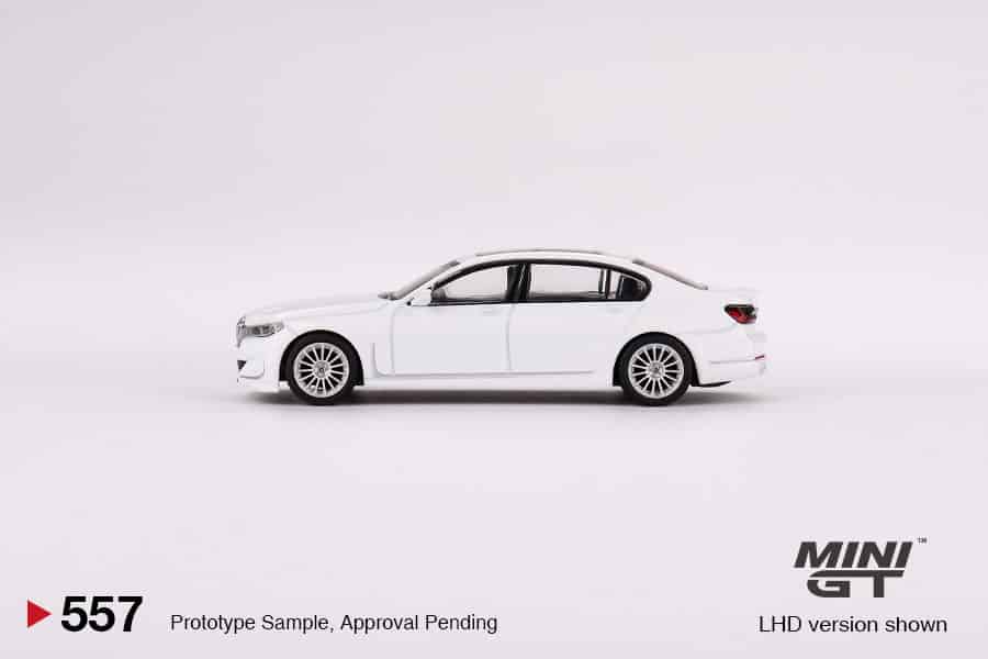 MINI GT No.557 BMW Alpina B7 xDrive Alpine White MGT00557