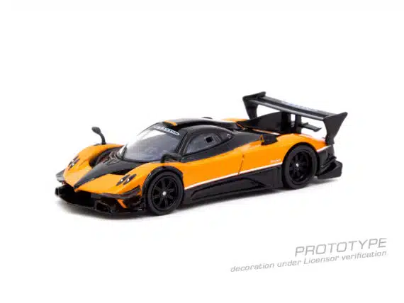 Tarmac Works 1/64 GLOBAL64 Pagani Zonda Revolución Arancio Saint Tropez