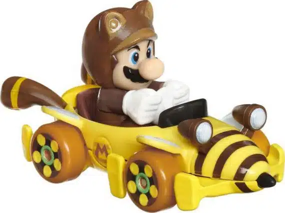 Hot Wheels Mario Kart Tanooki Mario Bumble V