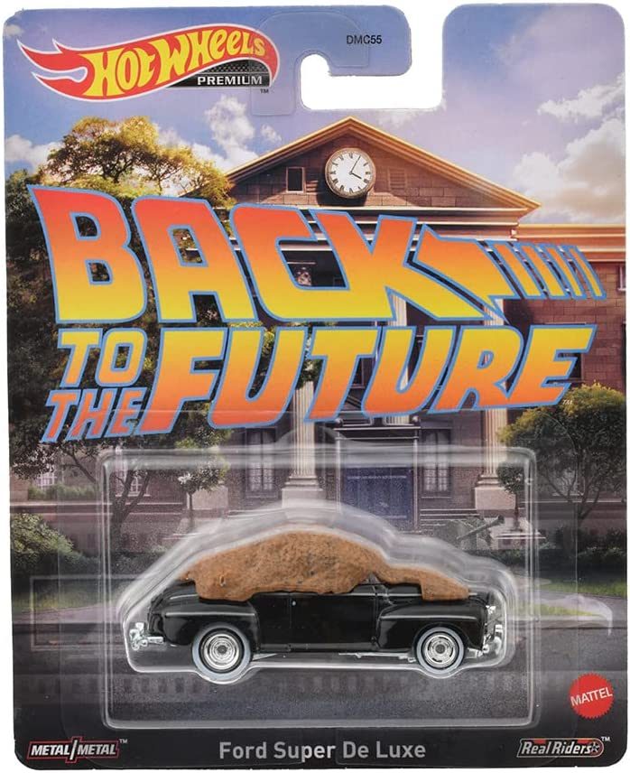 Hot Wheels Premium Retro Entertainment Back to the Future - Ford Super Deluxe HKC25