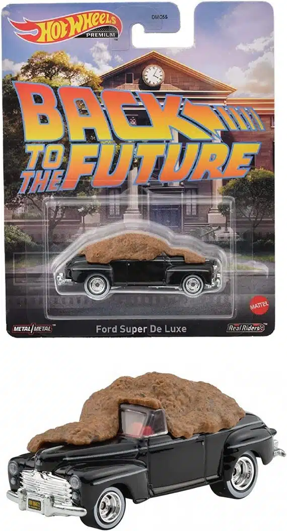 Hot Wheels Premium Retro Entertainment Back to the Future - Ford Super Deluxe HKC25