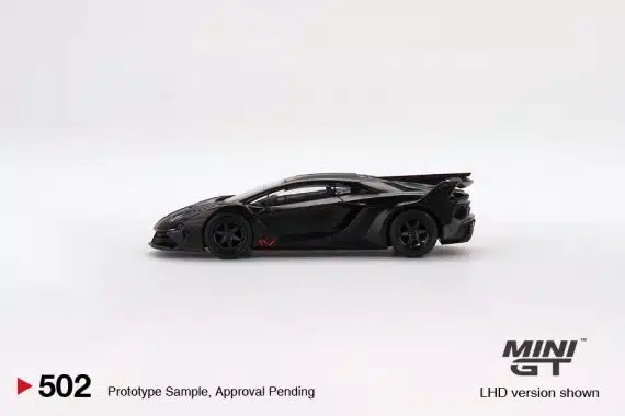 MINI GT No.502 Lamborghini LB-Silhouette WORKS Aventador GT EVO Matte Black