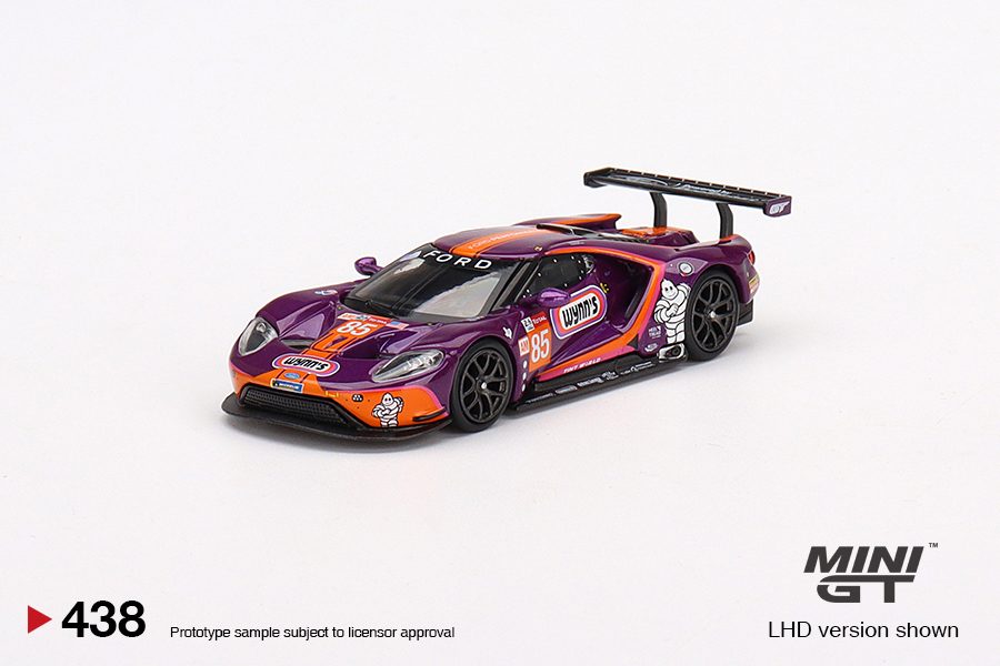 MINI GT No.438 Ford GT #85 2019 24Hr. of Le Mans LM GTE-Am Keating Motorsports LHD MGT00438-L