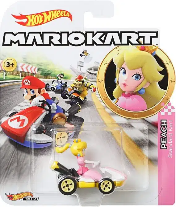 Hot Wheels Mario Kart Princess Peach Standard Kart