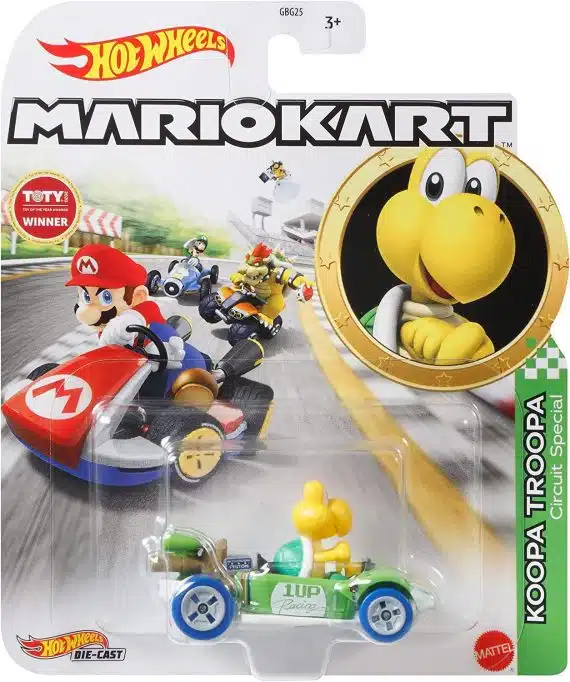 Hot Wheels Mario Kart Koopa Troopa Circuit Special