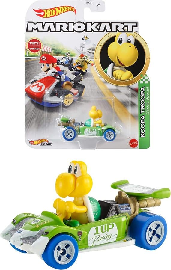 Hot Wheels Mario Kart Koopa Troopa Circuit Special