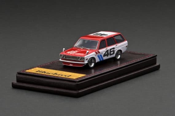 ignition model 1/64 Datsun Bluebird (510) Wagon Red/White IG2929