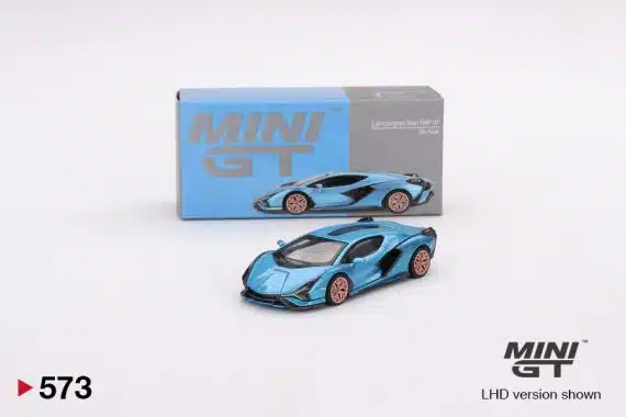 MINI GT No.573 Lamborghini Sián FKP 37  Ble Aegir LHD MGT00573