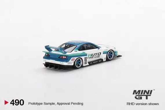 MINI GT No.490 Nissan LB-Super Silhouette S15 SILVIA Auto Finesse RHD MGT00490-R