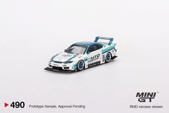 MINI GT No.490 Nissan LB-Super Silhouette S15 SILVIA Auto Finesse RHD MGT00490-R