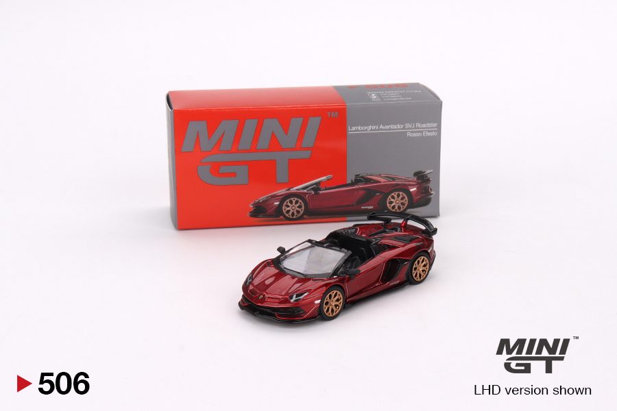 MINI GT No.503 Bugatti Divo Red Metallic LHD MGT00503-L