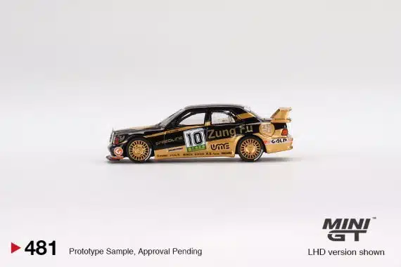 MINI GT Mercedes-Benz 190E 2.5-16 Evolution II 1991 Macau Guia Race of Macau AMG/Zung Fu 3 Cars Set MGTS0003