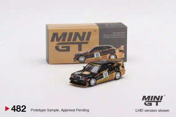 MINI GT Mercedes-Benz 190E 2.5-16 Evolution II 1991 Macau Guia Race of Macau AMG/Zung Fu 3 Cars Set MGTS0003