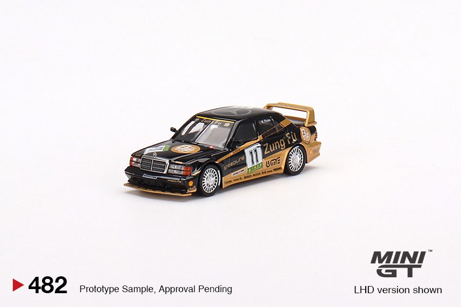 MINI GT Mercedes-Benz 190E 2.5-16 Evolution II 1991 Macau Guia Race of Macau AMG/Zung Fu 3 Cars Set MGTS0003