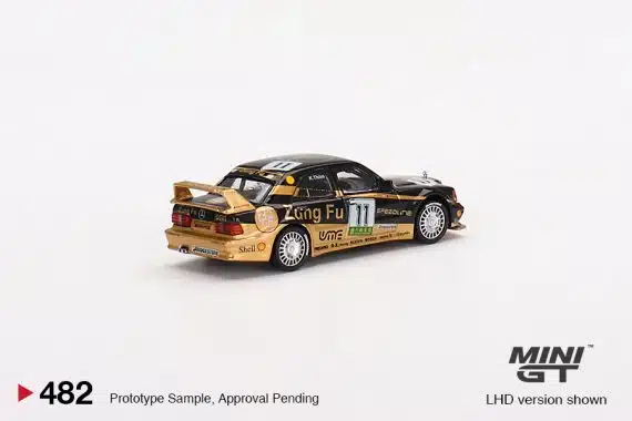 MINI GT Mercedes-Benz 190E 2.5-16 Evolution II 1991 Macau Guia Race of Macau AMG/Zung Fu 3 Cars Set MGTS0003