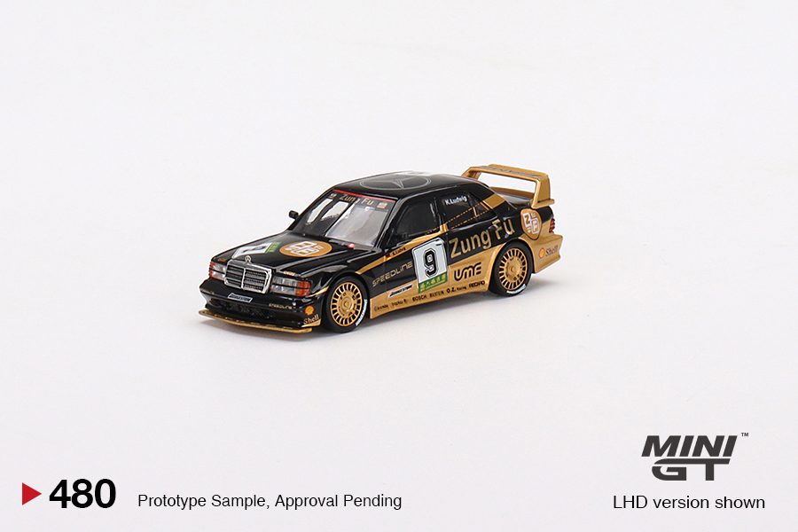 MINI GT Mercedes-Benz 190E 2.5-16 Evolution II 1991 Macau Guia Race of Macau AMG/Zung Fu 3 Cars Set MGTS0003