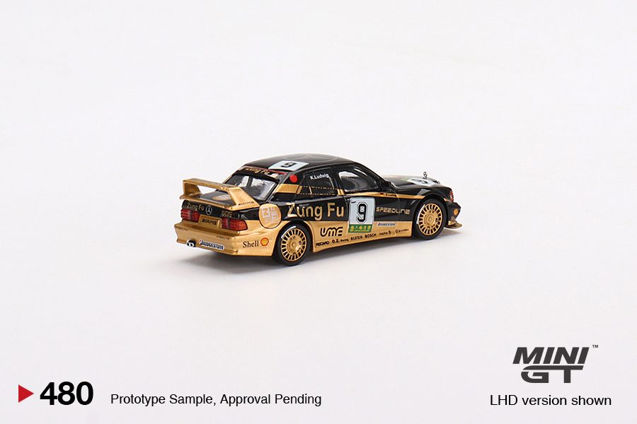 MINI GT Mercedes-Benz 190E 2.5-16 Evolution II 1991 Macau Guia Race of Macau AMG/Zung Fu 3 Cars Set MGTS0003