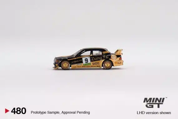 MINI GT Mercedes-Benz 190E 2.5-16 Evolution II 1991 Macau Guia Race of Macau AMG/Zung Fu 3 Cars Set MGTS0003