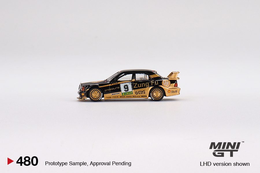 MINI GT Mercedes-Benz 190E 2.5-16 Evolution II 1991 Macau Guia Race of Macau AMG/Zung Fu 3 Cars Set MGTS0003