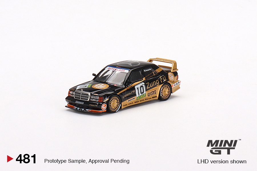 MINI GT Mercedes-Benz 190E 2.5-16 Evolution II 1991 Macau Guia Race of Macau AMG/Zung Fu 3 Cars Set MGTS0003