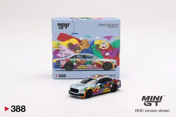 MINI GT No.388 Bentley Flying Spur V8 "Unifying Spur" Limited Edition 8888 pcs LHD MGT00388-L