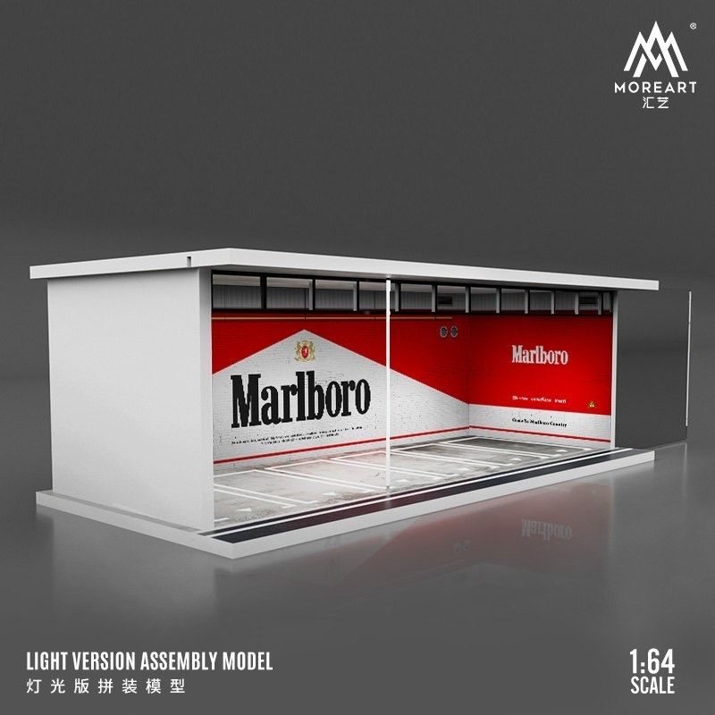 MOREART 1/64 Maribor Parking Garage Diorama with LED lights