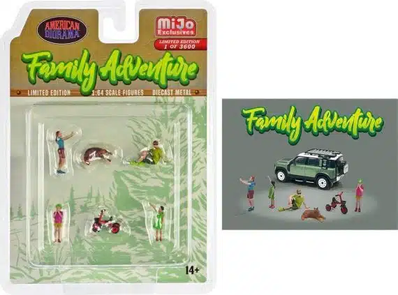 American Diorama 1/64 miJo Exclusives Family Adventure Limited Edition AD-76513MJ