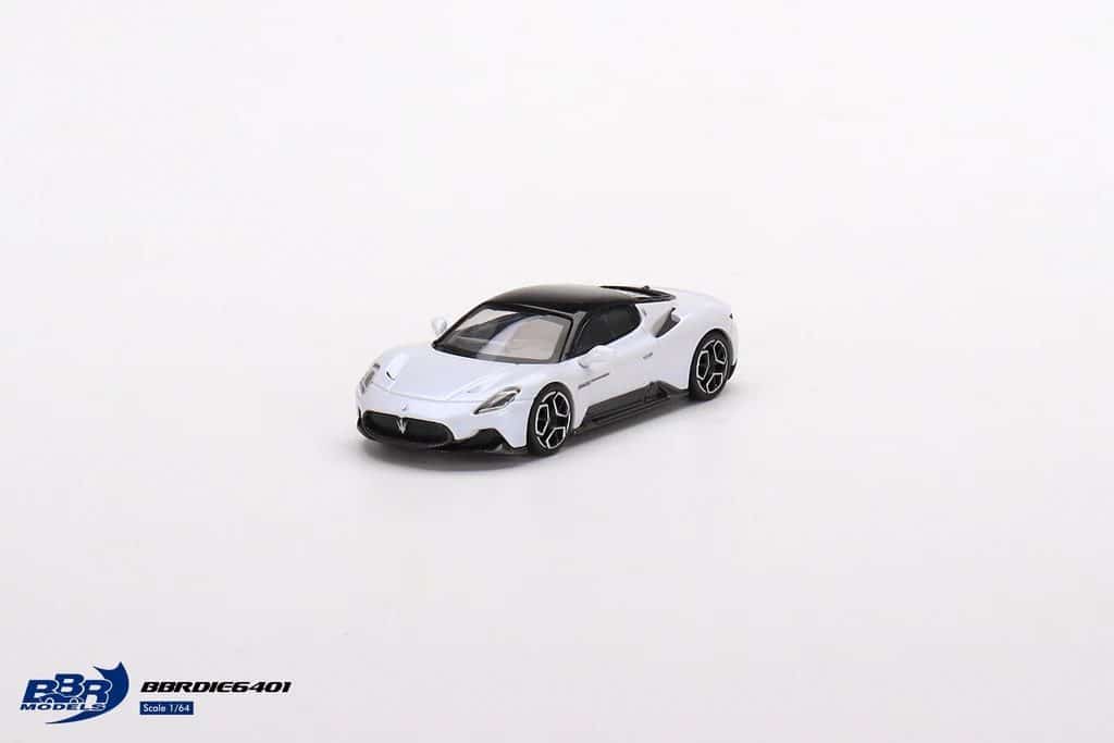 BBR Models 1/64 Maserati MC20 Bianco Audace White BBRDIE6401