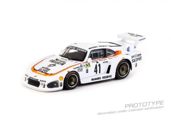 Tarmac Works 1/64 HOBBY64 Porsche 935 K3 24h of Le Mans 1979 - Winner K. Ludwig / D. Whittington / B. Whittington