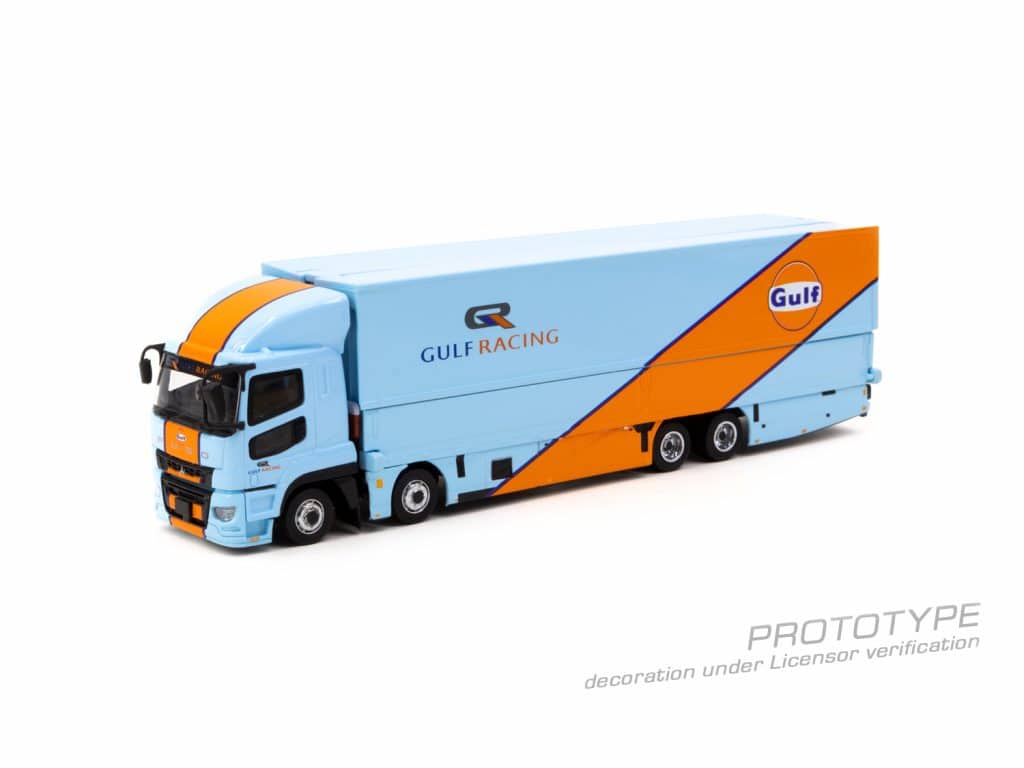 Tarmac Works 1/64 TRUCK64 Mitsubishi Fuso Super Great GULF Racing