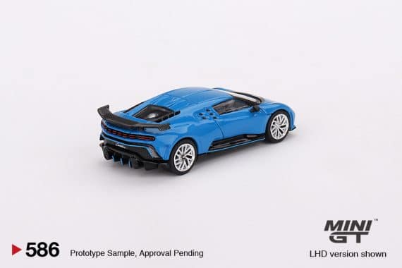 MINI GT No.586 Bugatti Centodieci Blu Bugatti LHD MGT00586-L