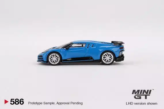 MINI GT No.586 Bugatti Centodieci Blu Bugatti LHD MGT00586-L