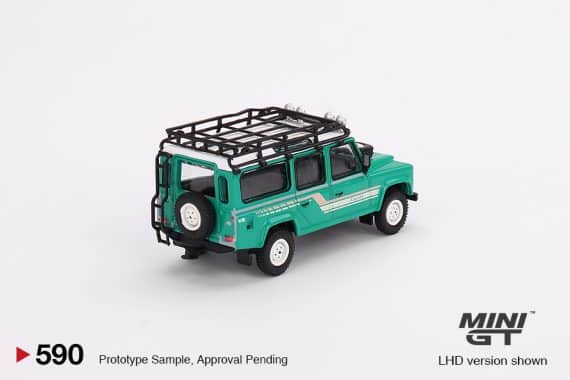 Land Rover Defender 110 1985 County Station Wagon Trident Green