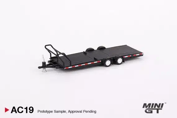 MINI GT Car Hauler Trailer  Type B  Black MGTAC19