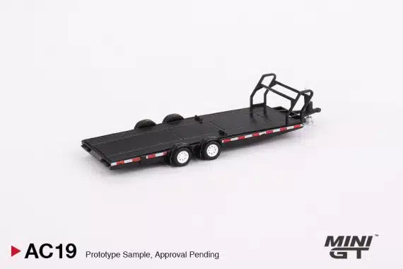MINI GT Car Hauler Trailer  Type B  Black MGTAC19