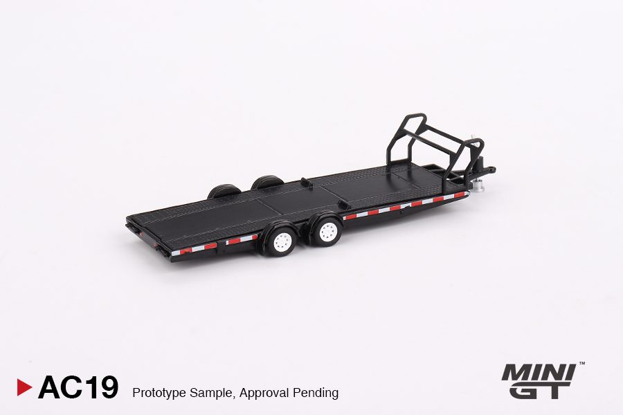 MINI GT Car Hauler Trailer  Type B  Black MGTAC19