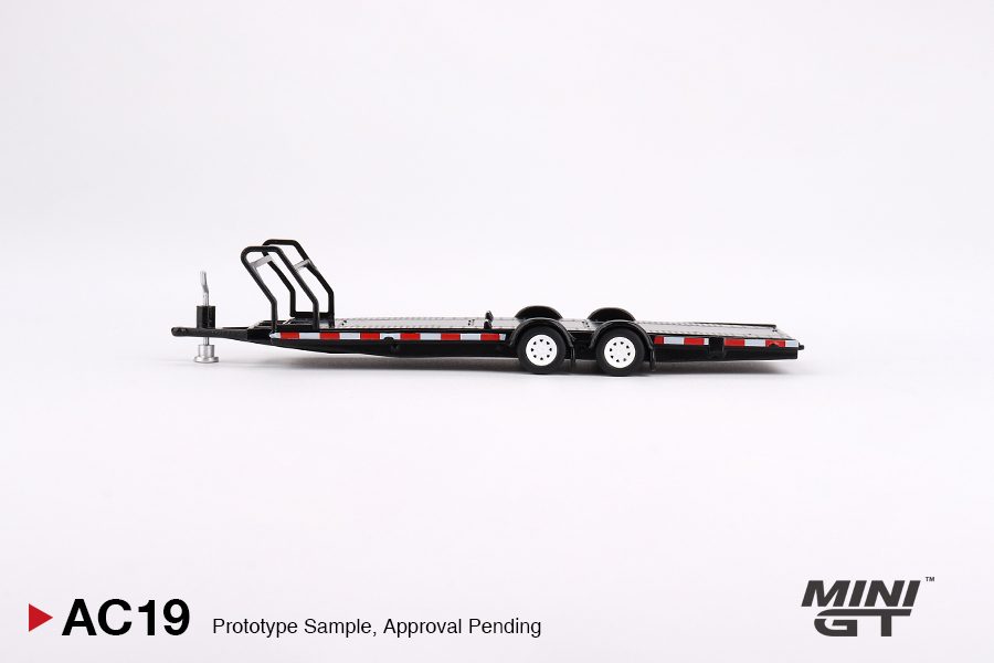 MINI GT Car Hauler Trailer  Type B  Black MGTAC19