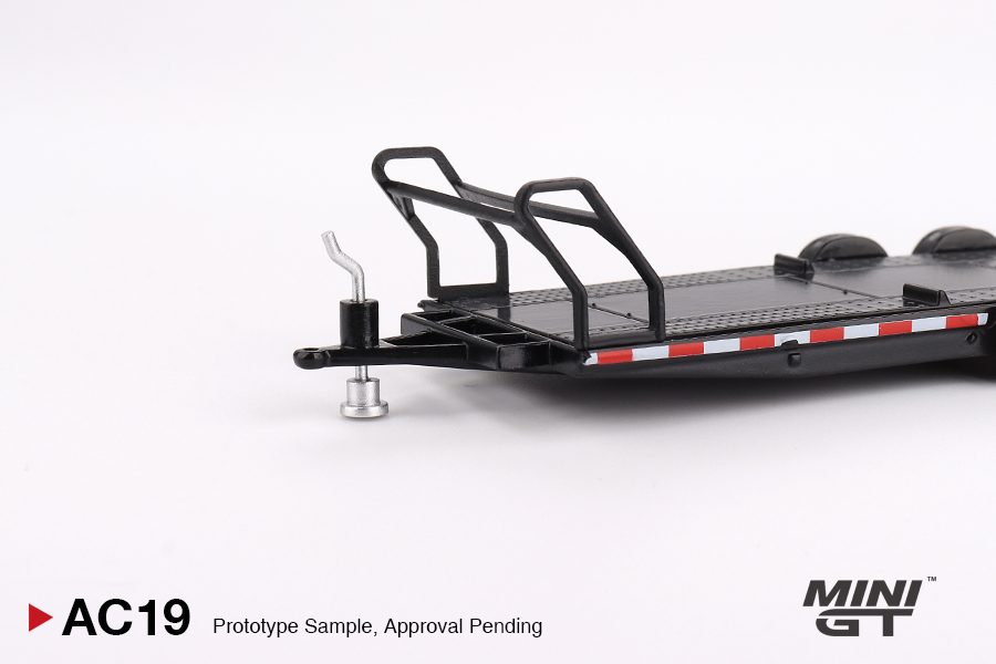 MINI GT Car Hauler Trailer  Type B  Black MGTAC19