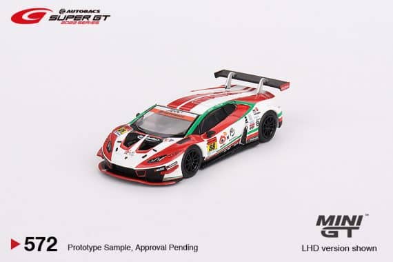 MINI GT No.571 Lamborghini Huracán GT3 EVO #88 JLOC 2022 Super GT Series - Japan Exclusive