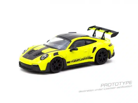 Tarmac Works 1/64 COLLAB64 Porsche 911 (992) GT3 RS Acid Green