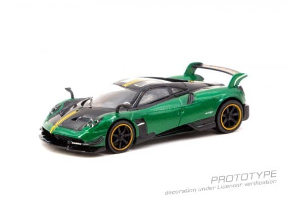 Tarmac Works 1/64 GLOBAL64 Pagani Huayra BC Trifoglio Verde